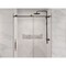 Anzzi Madam Series 76-in. x 48-in. Frameless Sliding Shower Door in Matte Black/Brushed Gold SD-AZ13-01MBBG - alternate 9